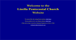 Desktop Screenshot of lizellachurch.com